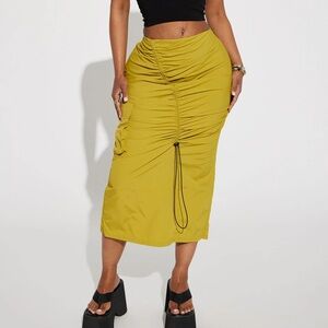 CARGO MAXI SKIRT